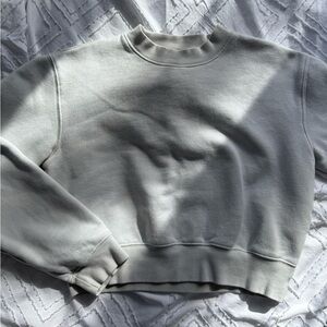 TNA Cozy Fleece Cropped Crewneck
